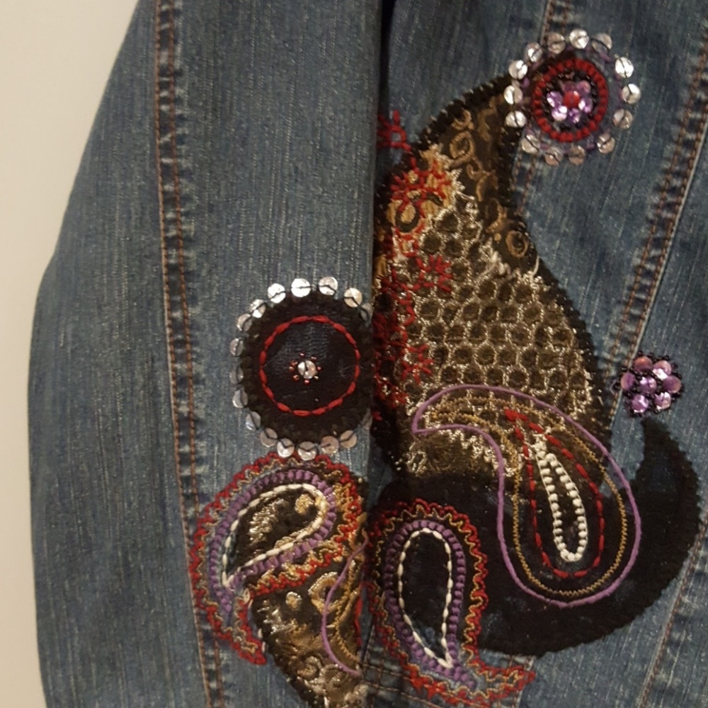 Ladies Ruby Rd  jean jacket - Picture 5 of 5